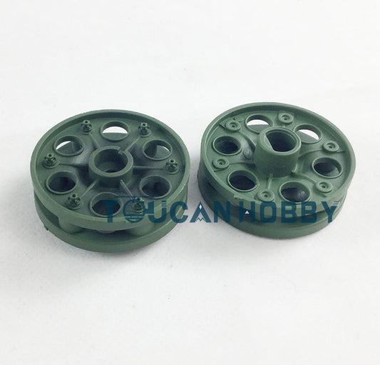 TOUCAN RC HOBBY HL Plastic Turret Sprockets Idlers Road Wheels Accessories Pack Decal For 1/16 Soviet T34-85 3909 RC Tank Vehicle Model Part