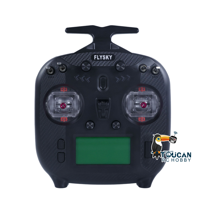 TOUCAN RC HOBBY ST8 12-Channel RC Transmitter with SR12 Receiver for Hydraulic Construction Vehicle Models