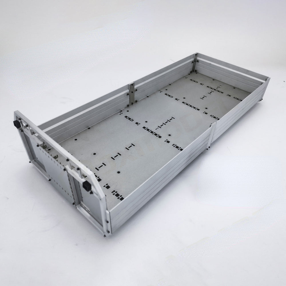 Metall-Frachteimer für 1/14 8*8 JXMODEL F1650 RC-LKW, hydraulische Maschine, funkgesteuert, Frontkran, Autos, elektrisches DIY-Modell