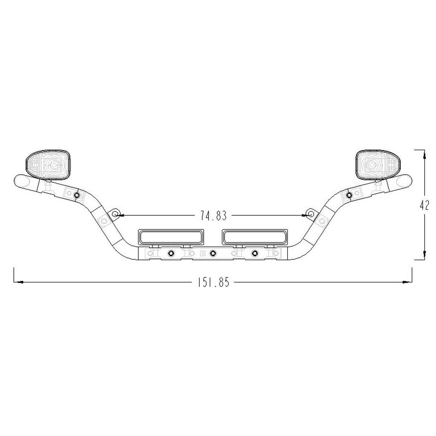 Autokabine LED-Unterlicht für 1/14 56368 56371 770S Fernbedienung Lkw 56360 56362 RC Lkw Traktor Teile DIY