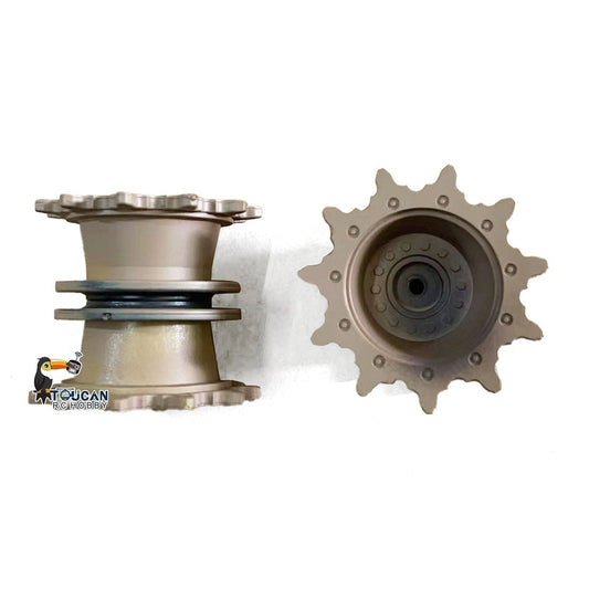 TOUCAN RC HOBBY Plastic Tracks Sprockets Road Wheel Idlers Accessories Pack Spare Chassis For HL 1/16 Scale USA M1A2 Abrams RC Tank 3918 Parts