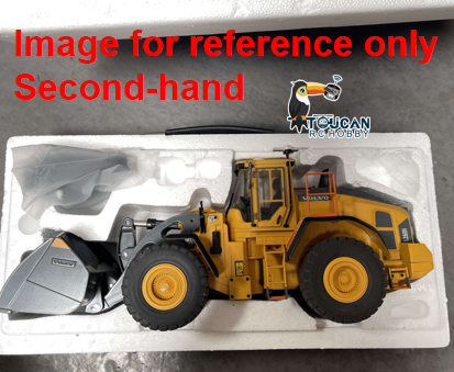 Fast Free Shipping Second Hand UK Stock L260H Loader 1/16 Double Eagle E592 RC Loader Remote Control Car Light Sound