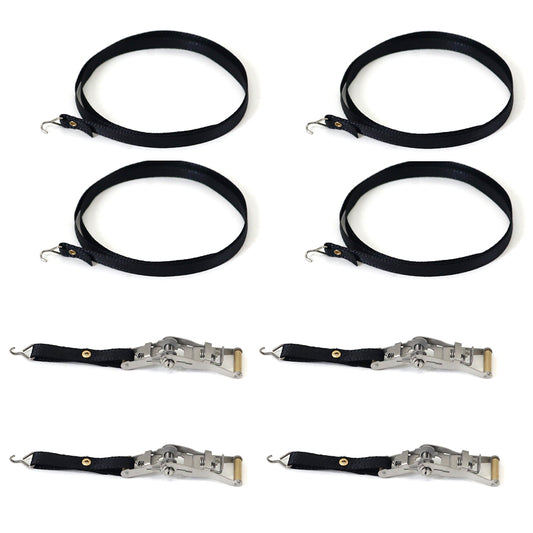 4-teilige Bündelungs-Befestigungsseile für JDM 1/14 RC-Hydraulik-LKW, funkgesteuerter Anhängerlader, Gabelstapler, elektrische Hobbymodelle