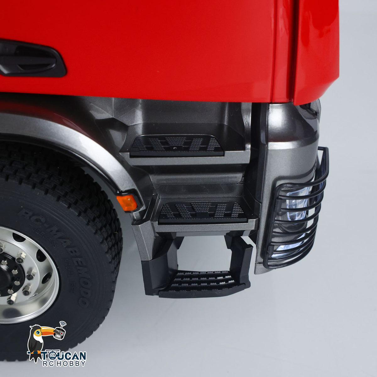 MD 6X6 Dumper Metal 1/14 Hydraulic Construction Truck with HotRC Transmitter and 3S Battery Charger Included featuring Warning Lights and Sound Module No Diff Lock