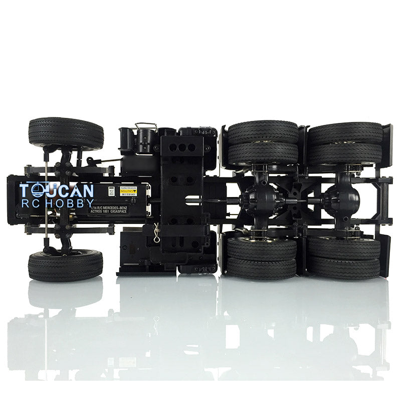 Toucanrc 1/14 6x4 Modell 35T 540 Motor KIT RC Sattelzugmaschine DIY Auto für TAMIYA Fernbedienung Fahrzeuge