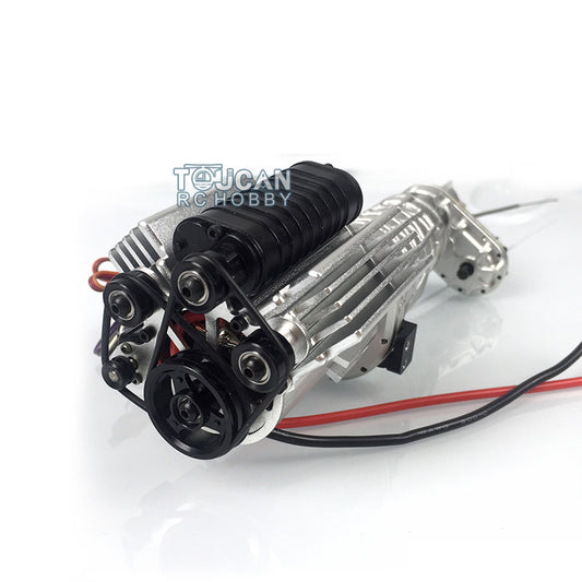 TOUCAN RC HOBBY Metal 2Speed Gearbox For 1/10 Scale JDM-150 RC Pickup Car DIY Radio Control Crawler Truck Vehicle Model