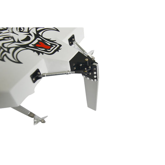 E51 Fiberglas Elektro PNP RC Boot Welle Dual Brushless Motoren Servos ESCs Propeller W/O Batterie Radio