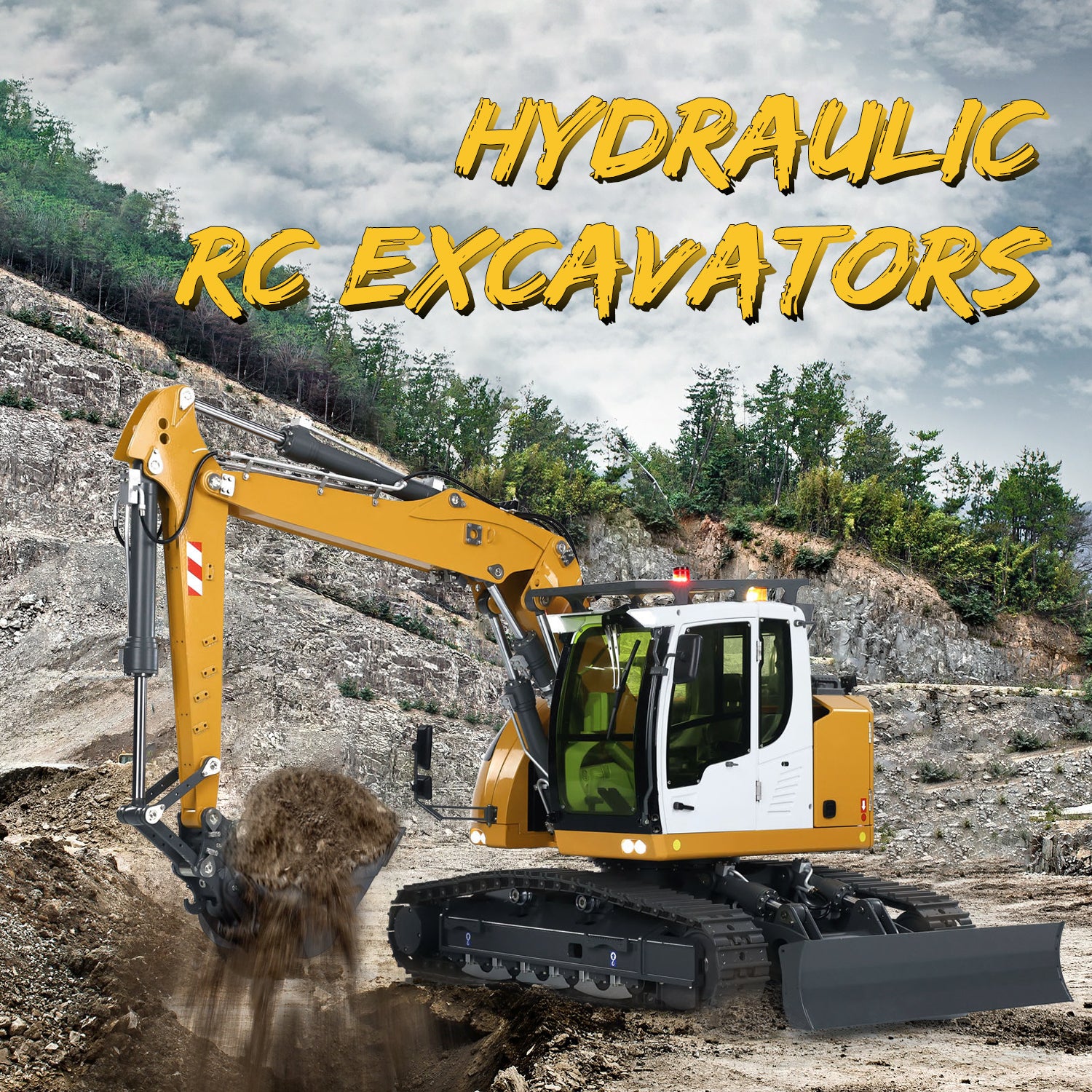 Hydraulic RC Excavators