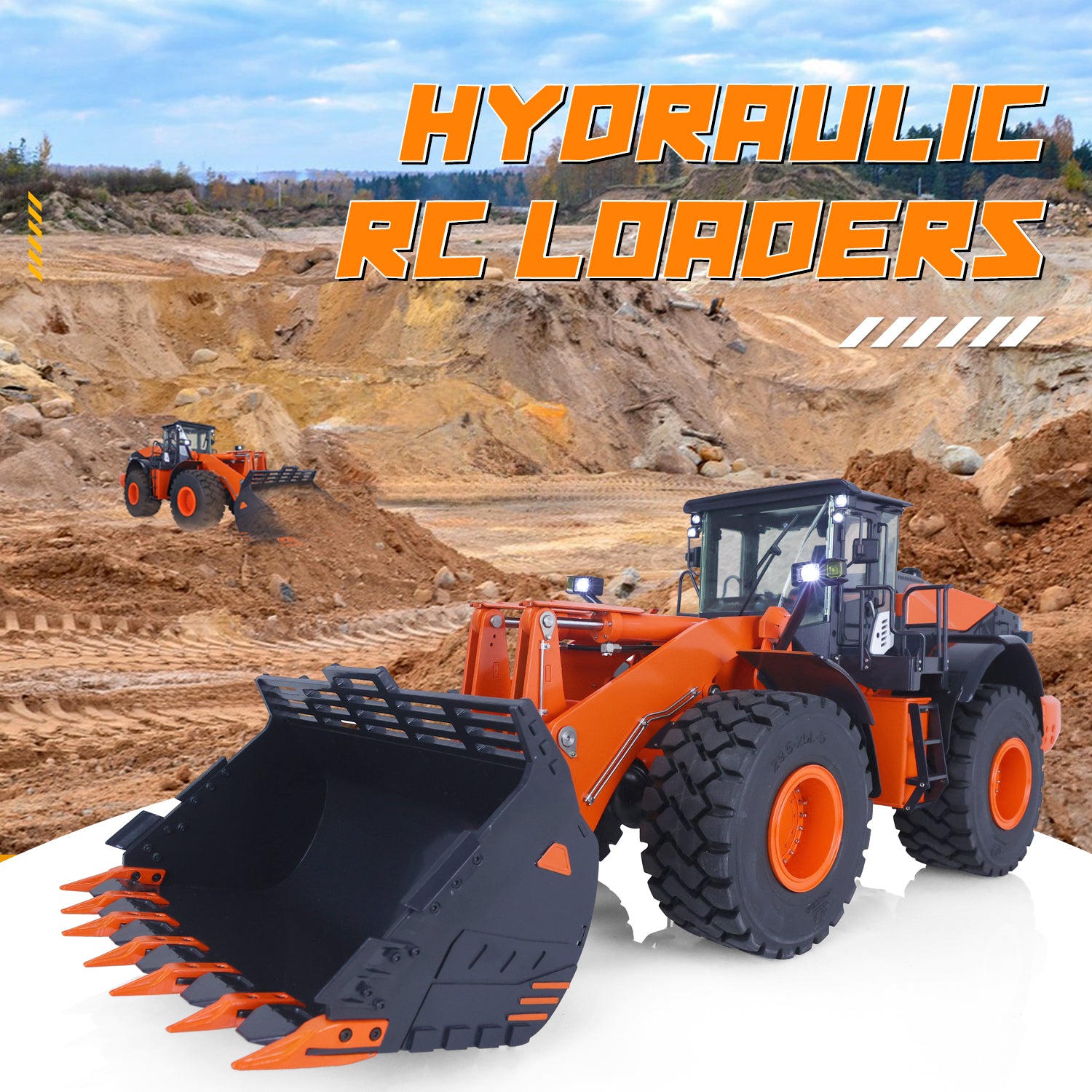 Hydraulic RC Loaders
