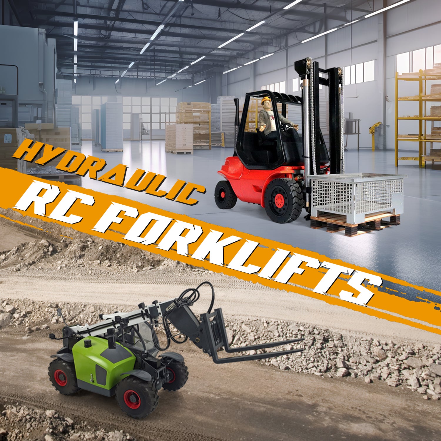 Hydraulic RC Forklifts