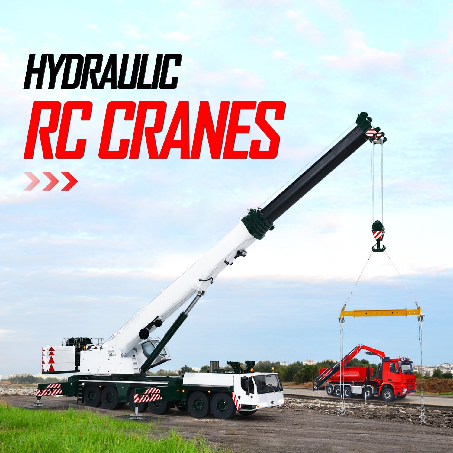 Hydraulic RC Cranes
