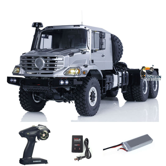1/14 6x6 RC Geländewagen JDModel Ferngesteuertes Auto Differentialachsen mit Licht Sound System Hobby Modell Geschenk