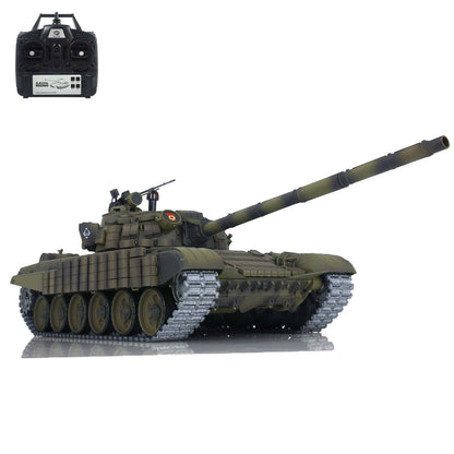 Henglong 1/16 TK7.0 Promotion 3939 Russian T72 RTR RC Tank BB Infrared Combat Smoke Armor Metal Sprockets Idlers Wheels Gearbox Tracks