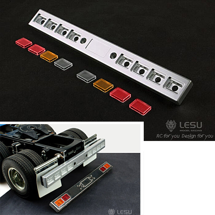 TOUCAN RC HOBBY LESU 1/14 Metal 6*6 Chassis KING 540 Motor 3PCS Servos Accessory for Radio Controlled TAMIIYA Tractor Truck DIY Cars Model
