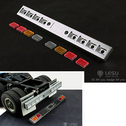 TOUCAN RC HOBBY LESU 1/14 Metal 6*6 Chassis KING 540 Motor 3PCS Servos Accessory for Radio Controlled TAMIIYA Tractor Truck DIY Cars Model