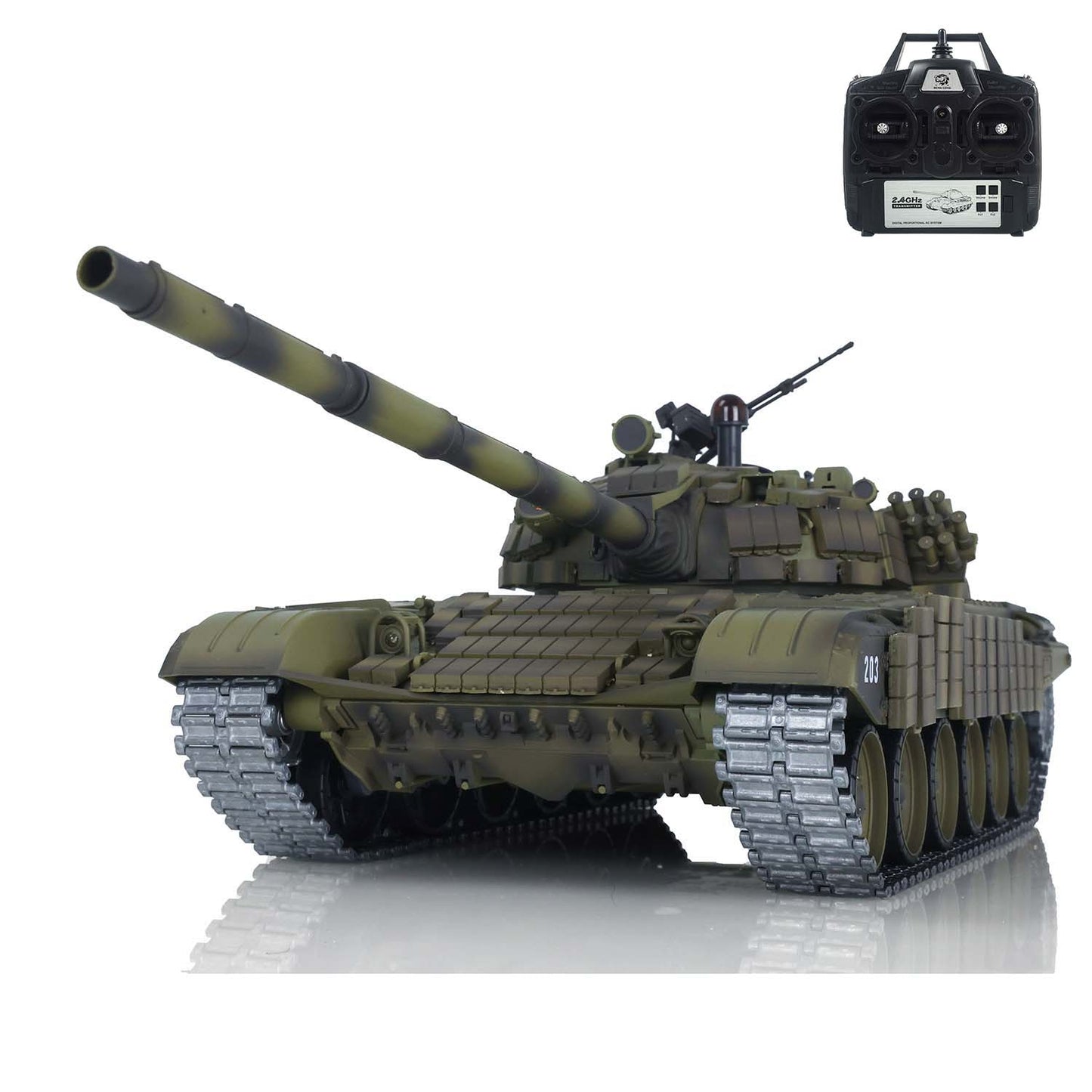 Henglong 1/16 TK7.0 Promotion 3939 Russian T72 RTR RC Tank BB Infrared Combat Smoke Armor Metal Sprockets Idlers Wheels Gearbox Tracks