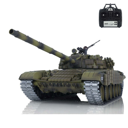 Henglong 1/16 TK7.0 Promotion 3939 Russian T72 RTR RC Tank BB Infrared Combat Smoke Armor Metal Sprockets Idlers Wheels Gearbox Tracks