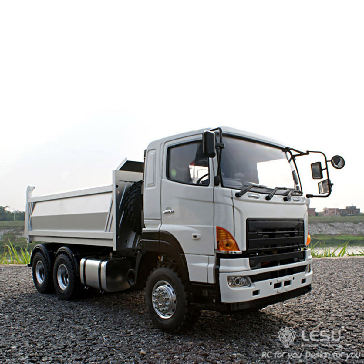 TOUCAN RC HOBBY LESU 1/14 6*6 Metal Hydraulic Dumpe Radio Control Truck ESC Gearbox Battery & Charger& Radio System 540 Power Motor