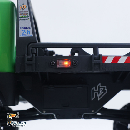 TOUCAN RC HOBBY Fast  Free Shipping 1/18 Remote Control Flatbed Truck 6*6 Electric RC Off Road Vehicle Model Metal Chassis Gear Light System Flysky Radio No Sounds