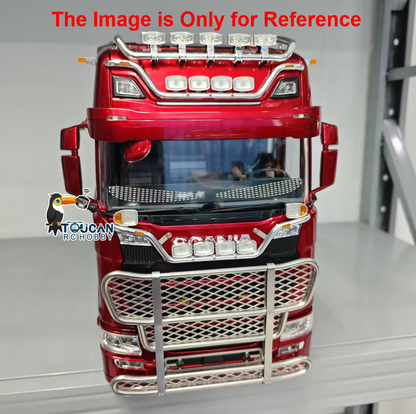 In Stock Second Hand CN Stock TOUCAN 1/14 RC Tractor Truck 6*6 770S Metal Chassis Light Sound Smoke Differential