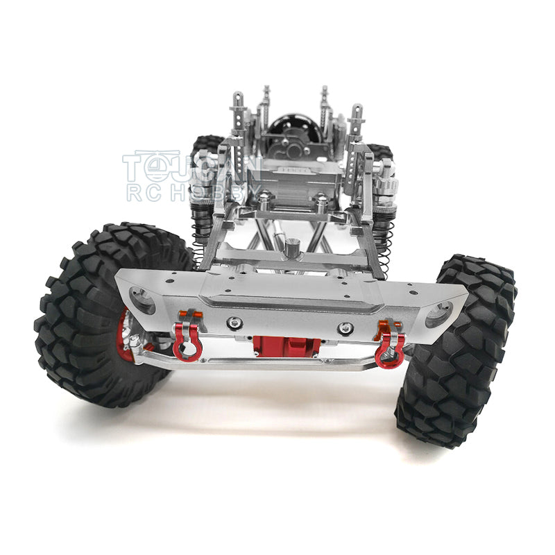 Lot 2 Bouteilles Azote NOS Simulées Métal - Pour RC Crawler 1/10 TRX4 D90 Axial Scx10 - Bleu