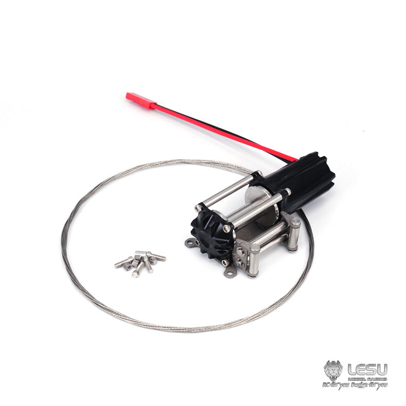 TOUCAN RC HOBBY LESU 1/14 8x8 Radio Controlled Metal Roll on/off Hydraulic Truck A0014 Crane Dumper Tipper Reversing Valve Motor Servo ESC DIY Car Model