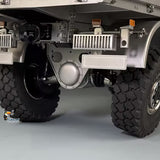 T815 3Speed 1/14 RC Off Road Military Truck Metal Body Remote Control 4X4 Transport Vehicle Flysky ST8 Radio Differential Locks