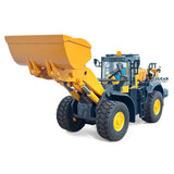 Half Metal 1/50 Electric Remote Control Loader Ready To Run Mini RC Engineering Vehicle Model Lights Sounds Desktop Level Gift