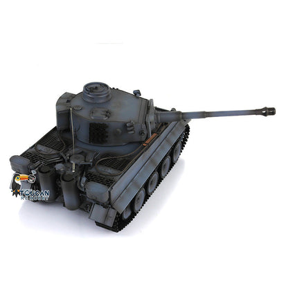 HengLong 1/16 German Tiger I RTR RC Tank 3818 with Barrel Recoil 360 Degrees Turret BB IR Smoke Metal Sprockets Idlers Road Wheels Chassis Plastic Hull