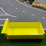 CN Stock Second-hand 80%NEW 1/14 Metal U Shape High Bucket for 10x10 RC Hydraulic Full Dump Truck 8x8 Cars
