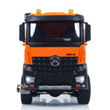 1/14 RC Construction Dumper HUINA 1598 Three Axles And Metal Differential Rear Angle