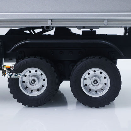 1/14 HUINA 1598 RC Dump Truck Three Power Axles Off-Road Load Capacity