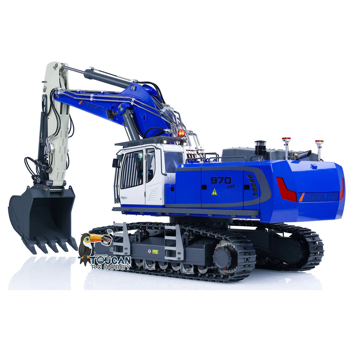 1/14 Hydraulic Excavator 3S 15000mAh Battery XT60 Plug Self Locking Switch Power Indicator