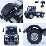 1/14 scale rc crawler painted body assembled two speed transmission brushless esc servo lights sound
