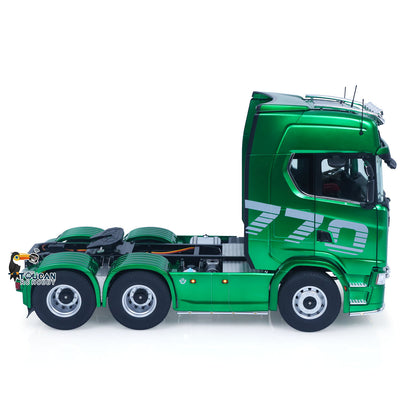 KABO 1/14 Scale 6x6 Tractor Head with Cab Suspension and Driver Figure Linkage