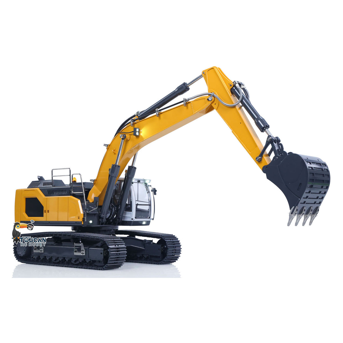 1/14 Metal RC Excavator Liebherr 945 Maximum Excavation Depth 420mm Bucket Down