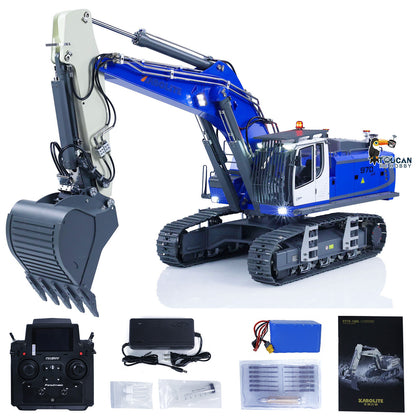 1/14 Scale Crawler Excavator CNC Machining Wire Cutting Laser Welding Metal Body