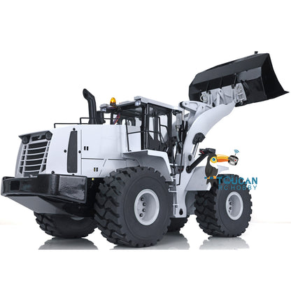 10. 1/14 XDRC 470 Loader Metal Wheel-Side Reduction Axle Detail Rear Angle  
