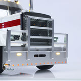10. 1/14 TOUCAN 8x4 Truck with Chassis Sway Suspension and Smoke Unit Front Left
