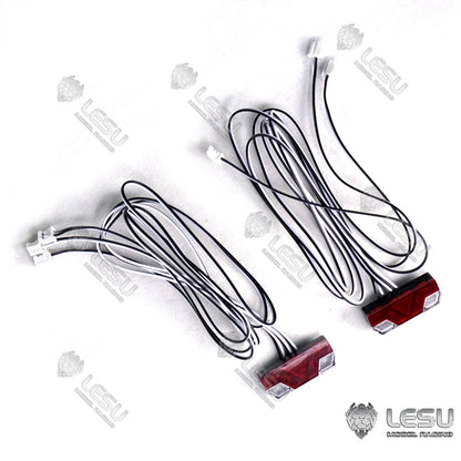 TOUCAN RC HOBBY LESU Metal Trailer Model Hydraulic Pump Valve ESC Electronic lifting for 1/14 RC Car Model DIY Remote Control Tractor Truck