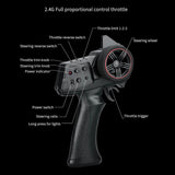 1/18 Four Wheel Drive Remote Control Rock Crawler 8562 RC Multi-Terrain Off Road Car 3Speed Motor ESC Servo Light System Battery