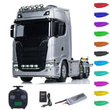 1/14 TMY-56373 Plastic Metal 6x4 RC Tractor Truck 3-Speed Gearbox RTR w/ST8 Radio Sound Light Battery