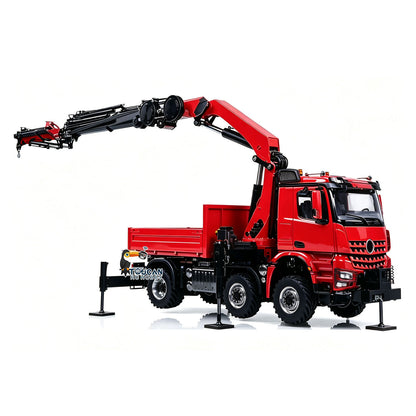 In Stock TOUCAN RC HOBBY 3363 Metal 1/14 2.4GHz Remote Control Tractor Truck Hydraulic Crane Fly Jib Arm 4151 AK 6*6 RC Agriculture Lorry Paladin PL18EV