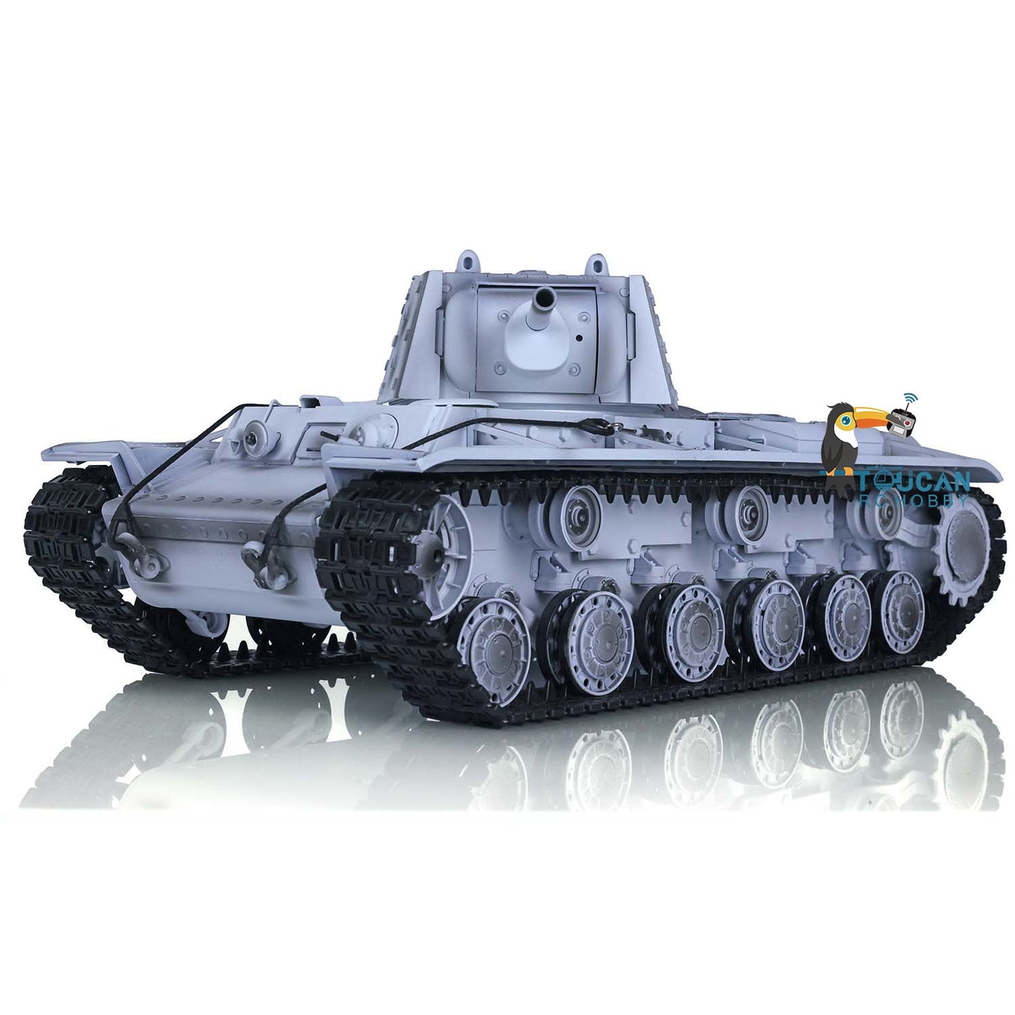 Henglong 1/16 TK7.0 Plastic Soviet KV-1 RTR RC Tank 3878 Military Vehicle Light Sound Smoke BB Unit Infrared Combat System