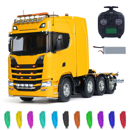 In Stock 56371 1/14 8X4 770S RC Tractor Truck Radio Control Lorry Model
