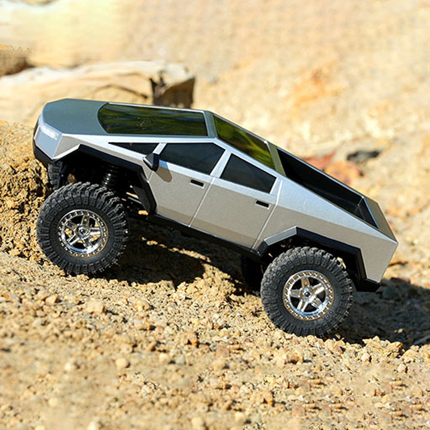 JJRC C8818 1/18 RC Rock Crawler Auto 4x4 2,4 GHz Fernbedienung Geländewagen 370 Bürstenmotor Ready to Go Batterie Licht