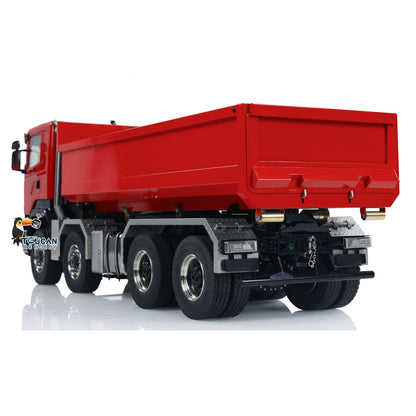 11. 1/14 Scale Roll-Off Dump Truck 8x8 SC-G88 Hydraulic Cylinder and Hoses Red  
