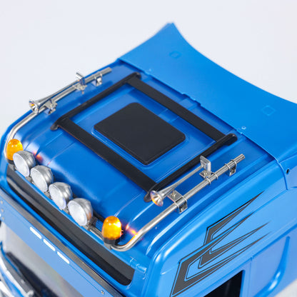 11. 1/14 Scale RC Articulated Truck TOUCAN Z008 Headlights and Turn Signals Front  
