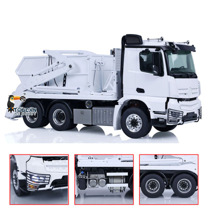 1/14 JXModel Metall RC Hydraulischer Absetzkipper VL18U K3363 Schwingarm Funkgesteuertes Beladenes Kipper-Simulationsauto Hobbymodell PNP/RTR 