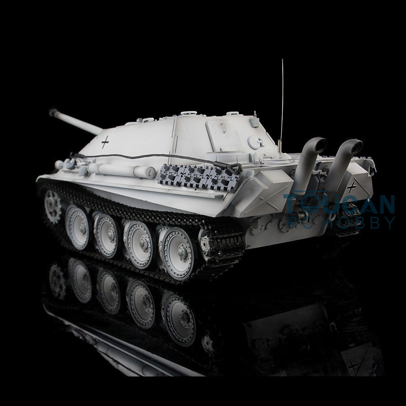 Henglong 1/16 TK7.0 Promotion German Jadpanther 3869 RTR RC Tank Smoke IR BB Unit Metal Idlers Sprockets Wheels Barrel Gearbox Tracks